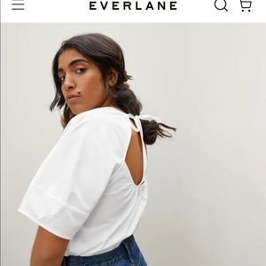 Everlane The Circle-Back Top